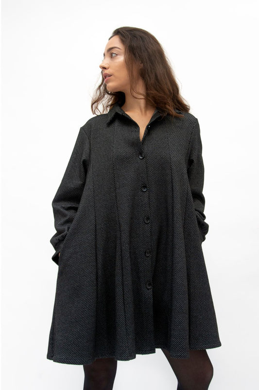 Chemise grise épaisse