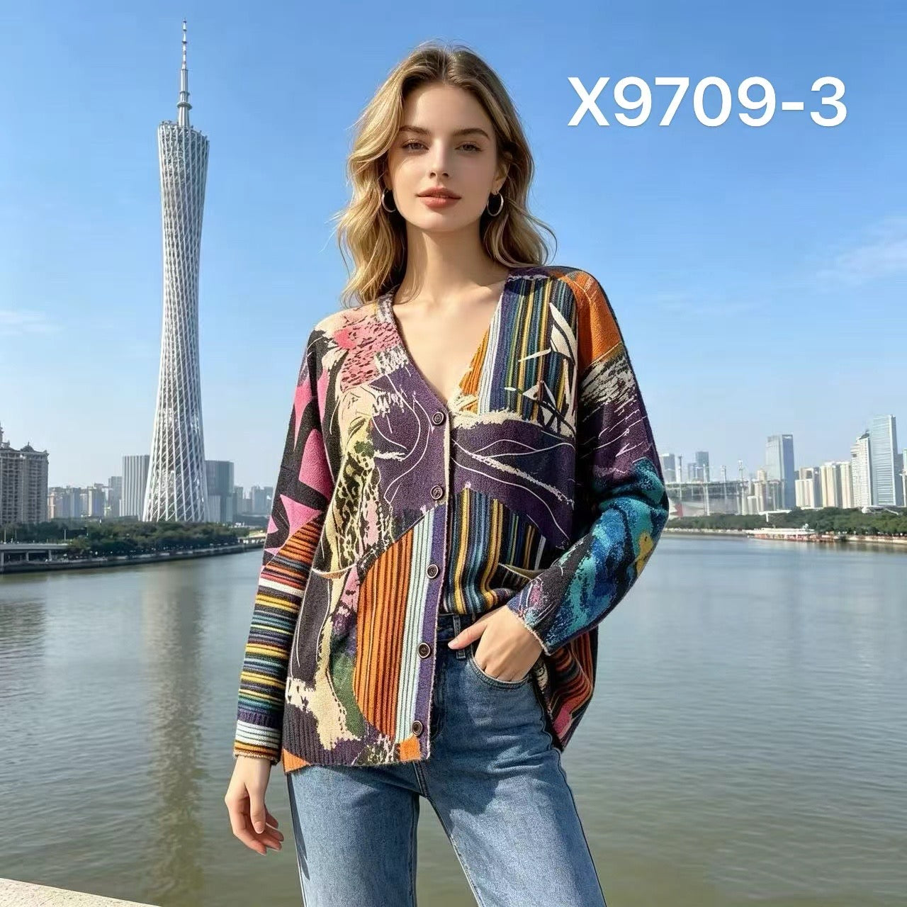 X9709-3 - Cardigan