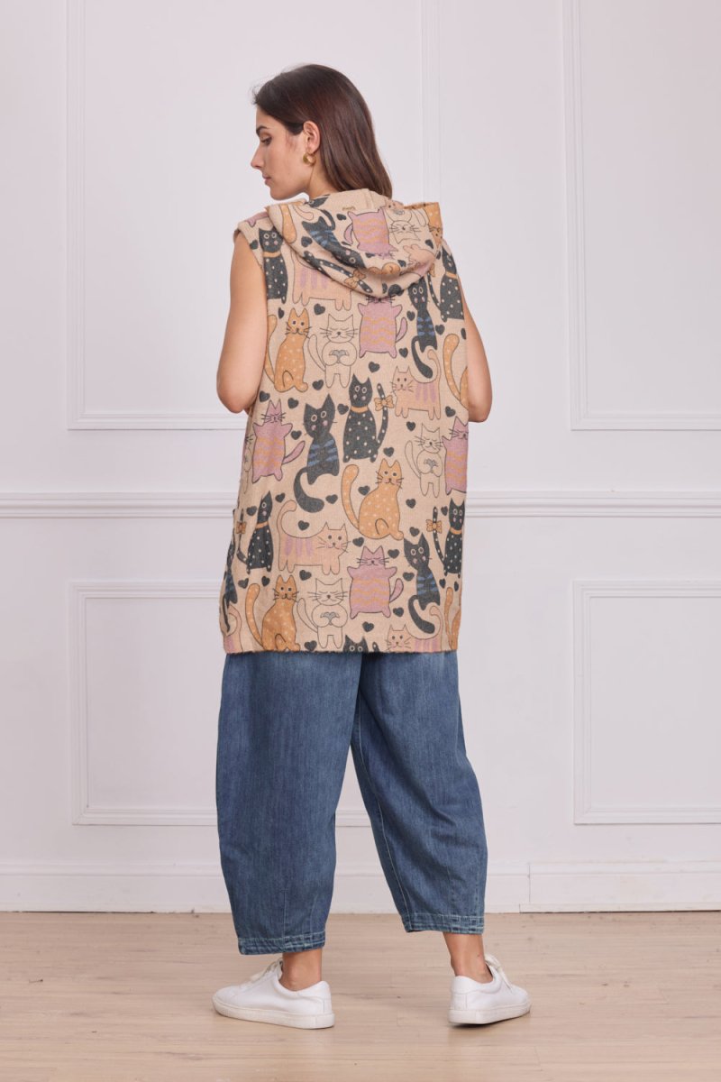 Gilet Beige