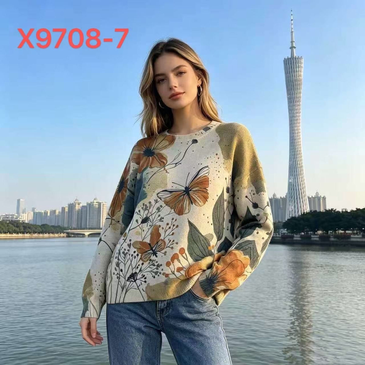 X9708-7 - Blouse